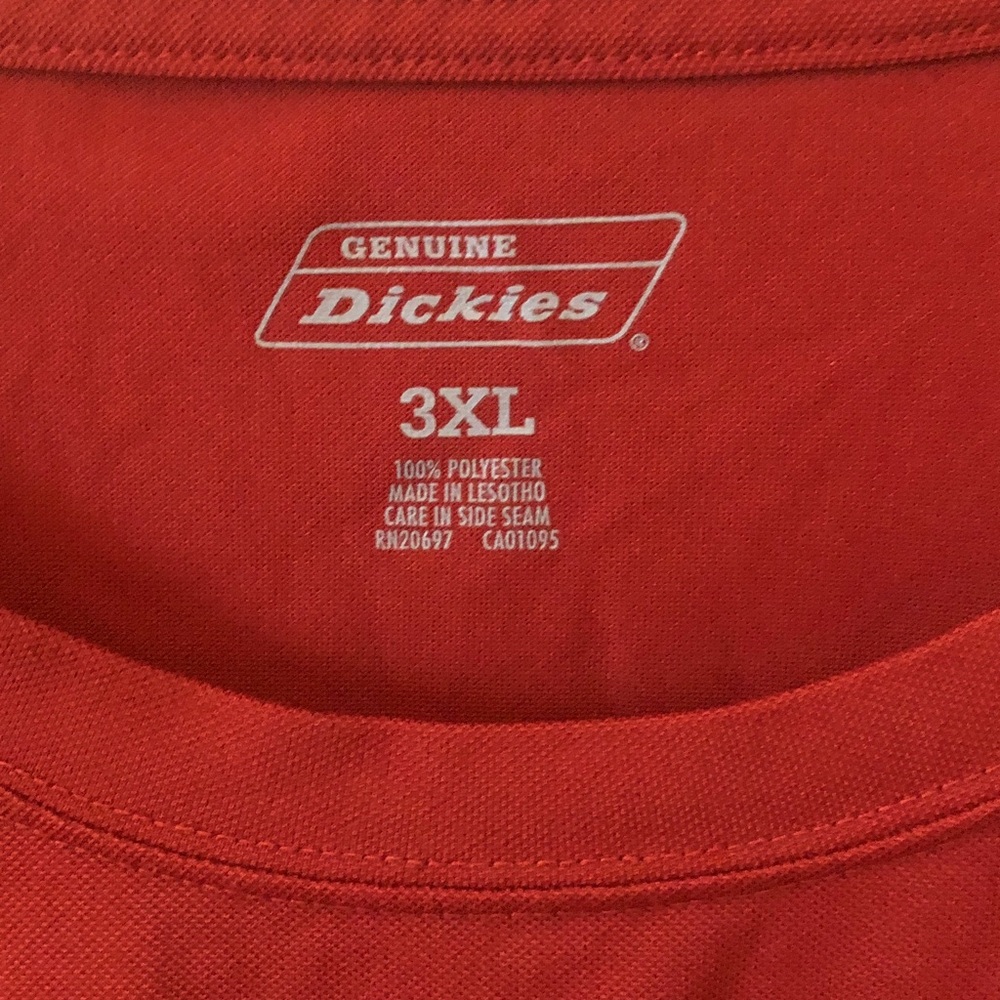 Dickies Men's Rust Long Sleeve Tee - Picture 2 of 5